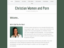 Tablet Screenshot of christianwomenandporn.com